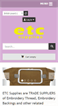 Mobile Screenshot of etcsupplies.co.uk